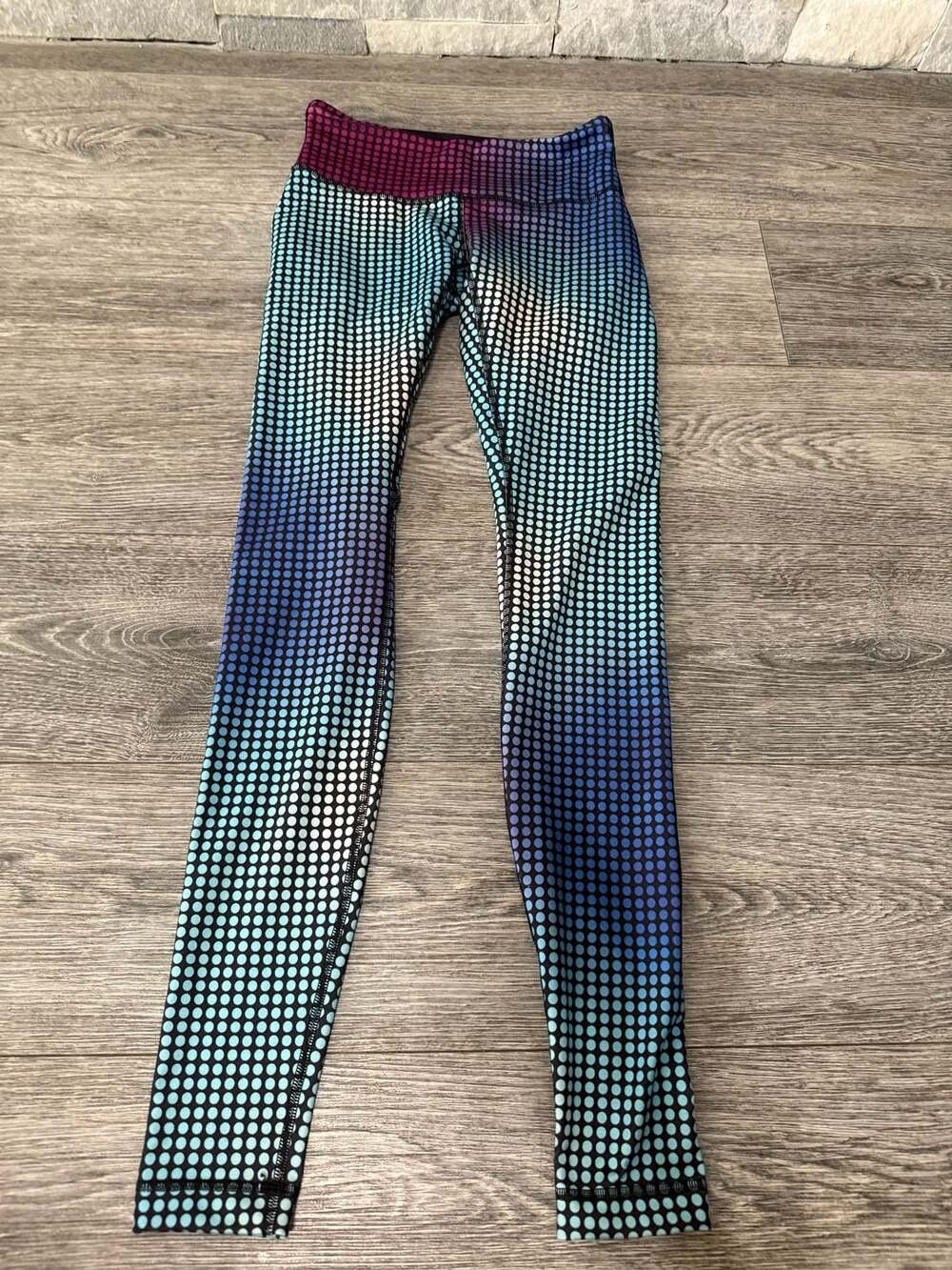 Lululemon Wunder Under Pant III Cosmic Dot Ombre Polka Dot Leggings